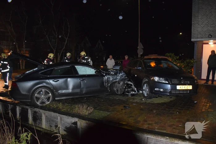 Bestuurder dure auto vlucht na eenzijdig ongeval