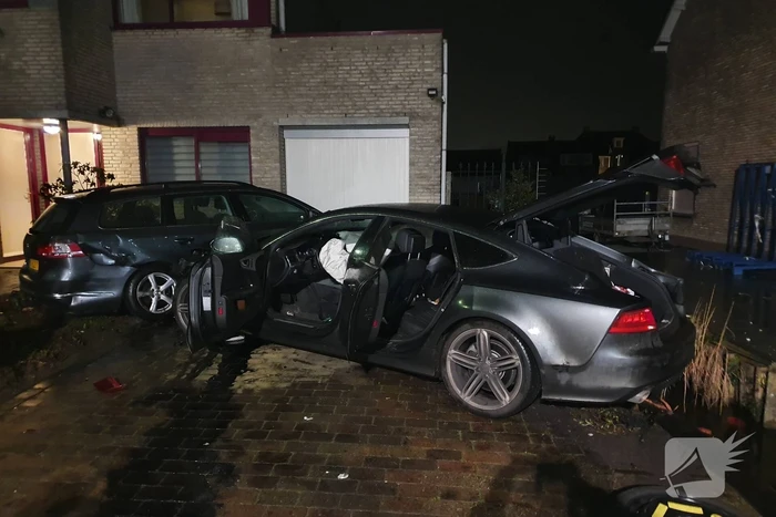 Bestuurder dure auto vlucht na eenzijdig ongeval