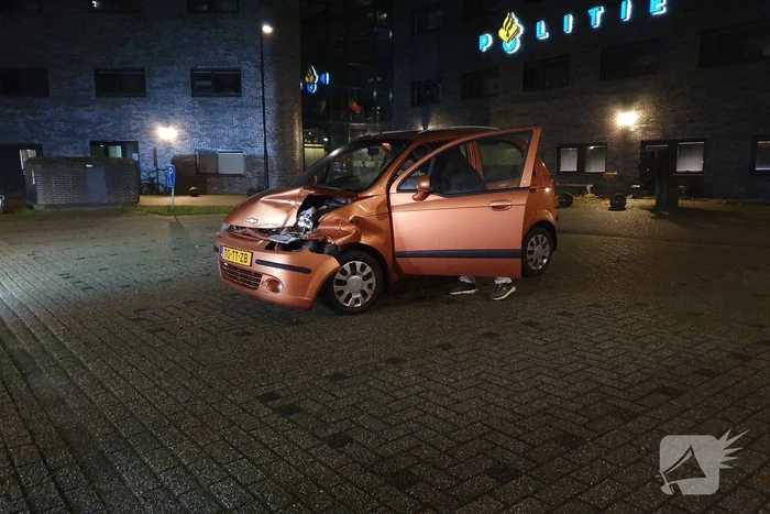 Auto verdwenen na ongeval in de beruchte bocht