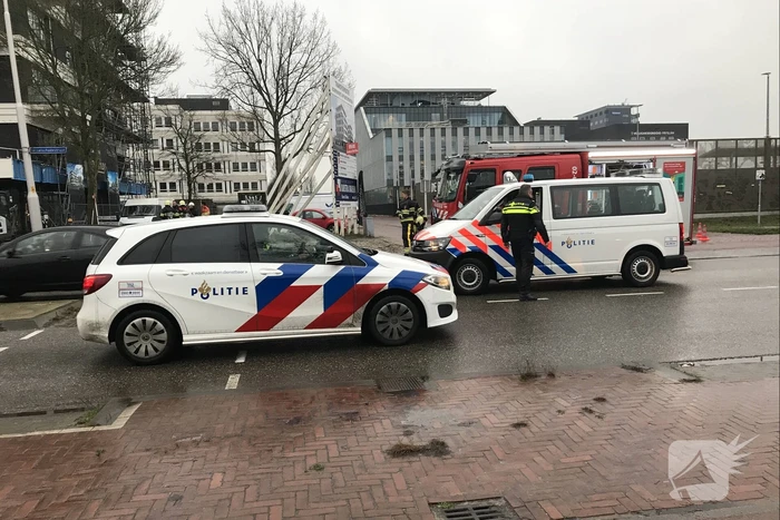 Gasleiding geraakt tijdens graafwerkzaamheden