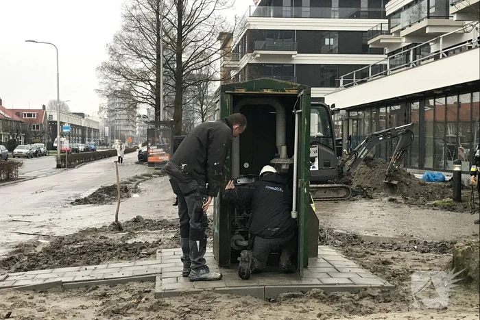 Gasleiding geraakt tijdens graafwerkzaamheden