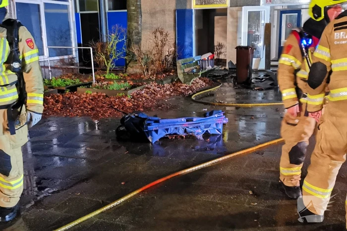 Brand in school 't Palet
