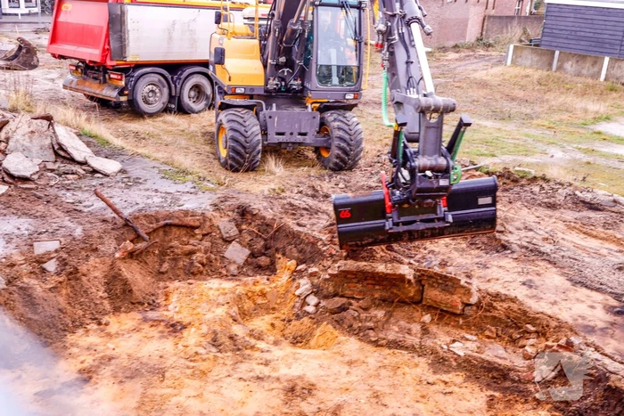 Projectiel aangetroffen op bouwterrein
