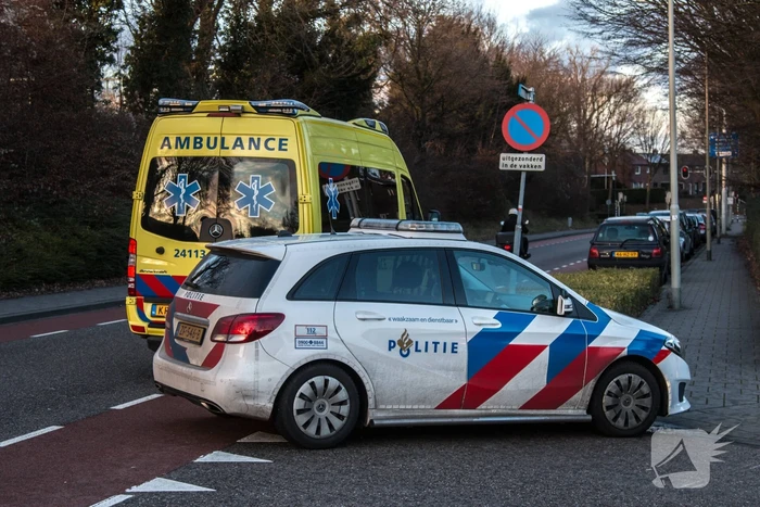 Scooterrijder gewond na aanrijding