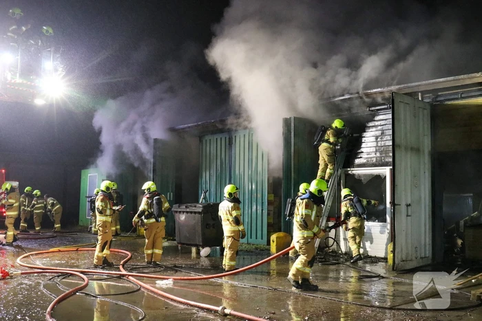 Mobilisatiecomplex in brand
