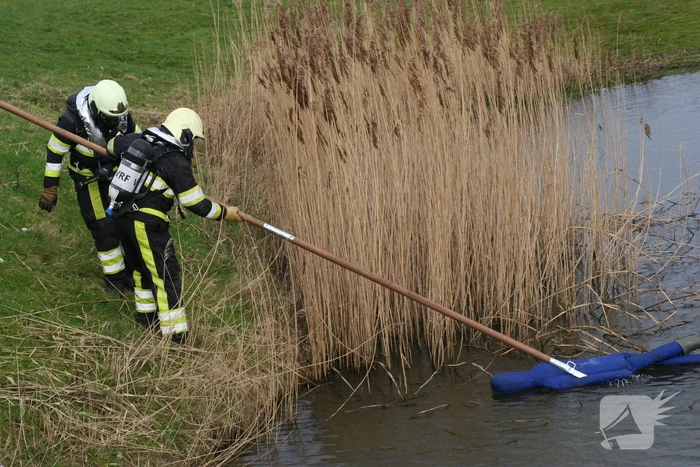Veel bekijks bij brandweeroefening