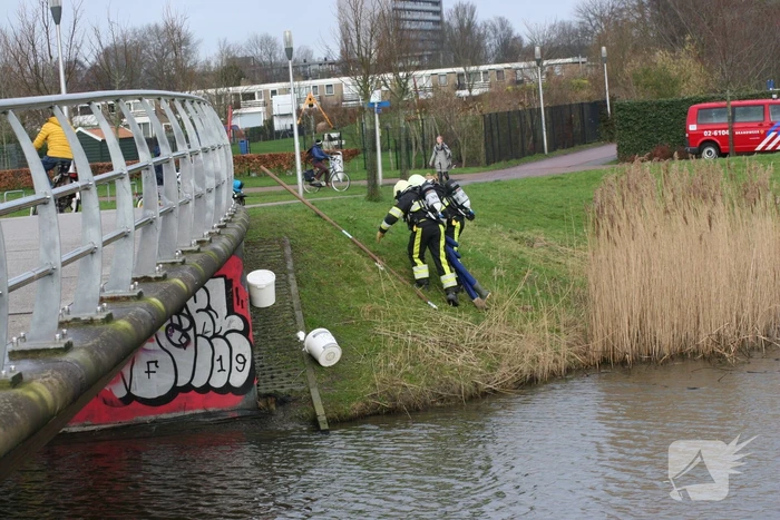 Veel bekijks bij brandweeroefening