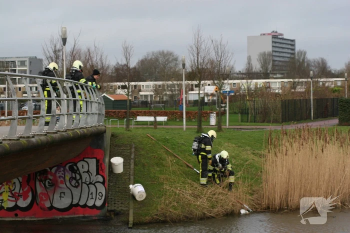 Veel bekijks bij brandweeroefening