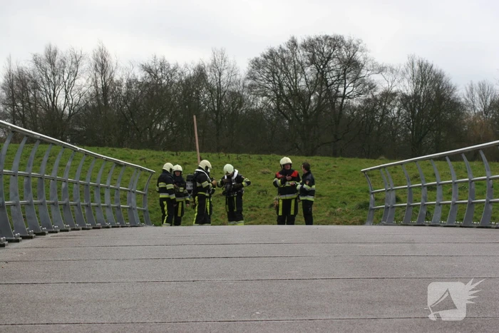 Veel bekijks bij brandweeroefening