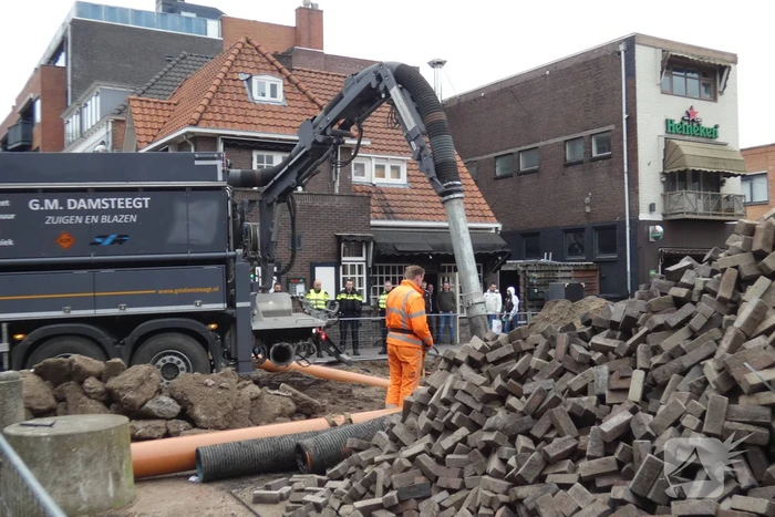 Object aangetroffen bij graafwerkzaamheden