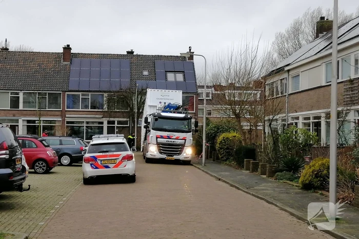 Man (82) overleden door brand in garagebox