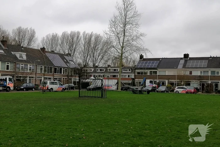 Man (82) overleden door brand in garagebox