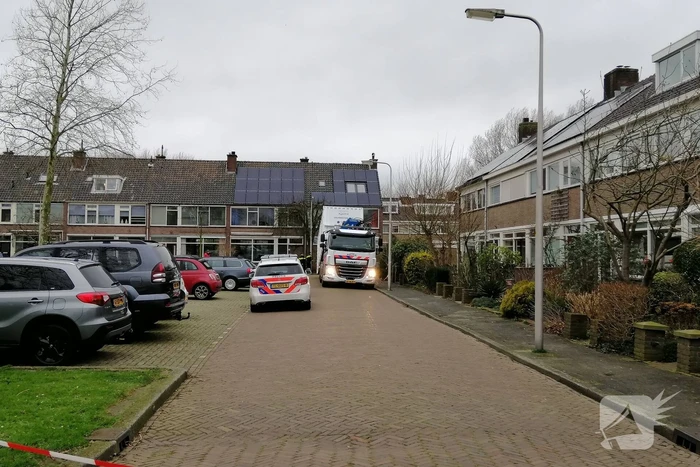 Man (82) overleden door brand in garagebox