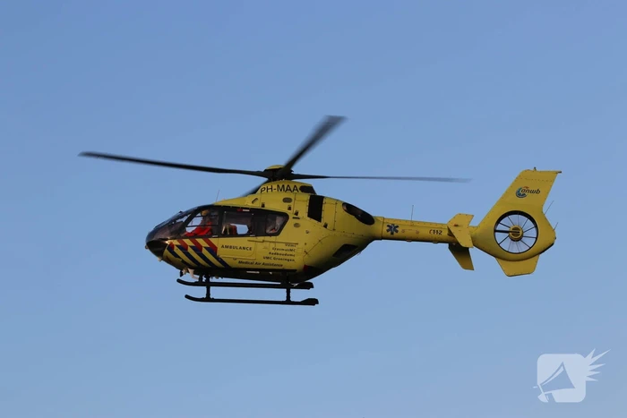Traumahelikopter landt voor zwaargewonde jongen