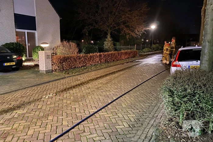 Brandweer druk met drie kilometer lang oliespoor