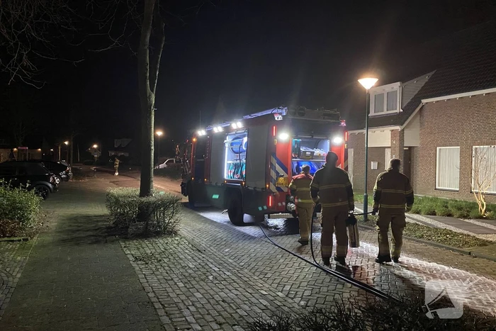 Brandweer druk met drie kilometer lang oliespoor