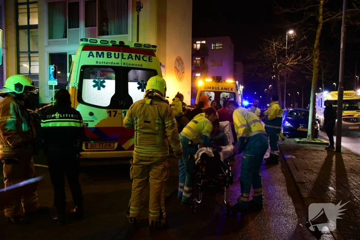 Meerdere gewonden bij brand in portiekflat