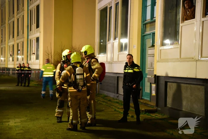 Meerdere gewonden bij brand in portiekflat