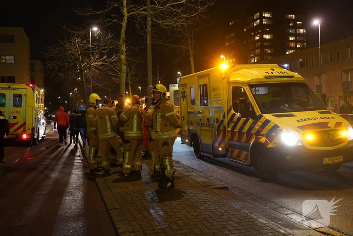 Meerdere gewonden bij brand in portiekflat