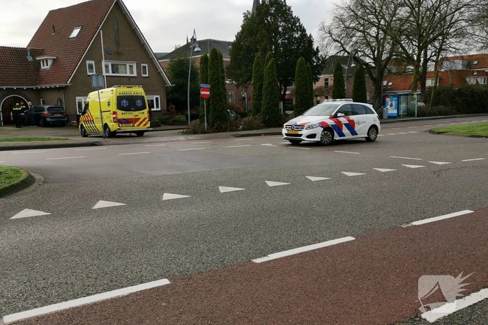 Fietser gewond na aanrijding met auto