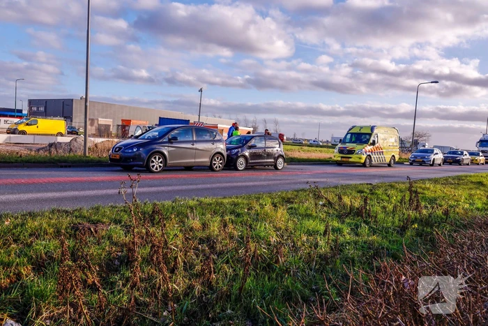 Gewonde bij kop-staartaanrijding