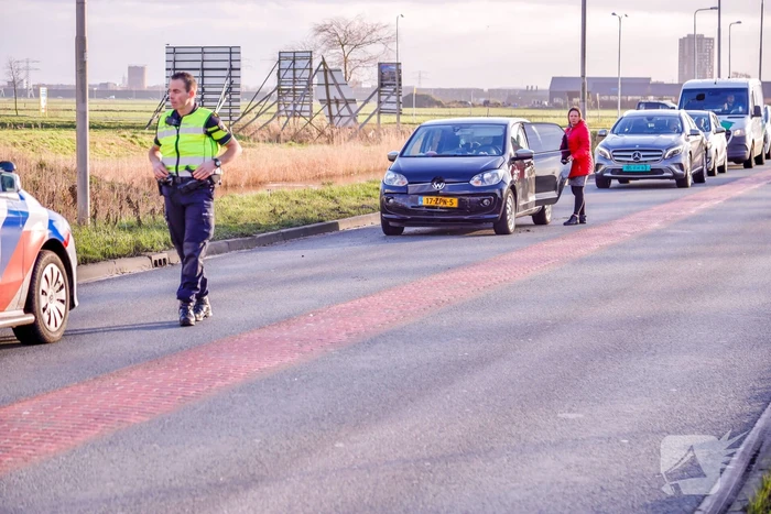 Gewonde bij kop-staartaanrijding