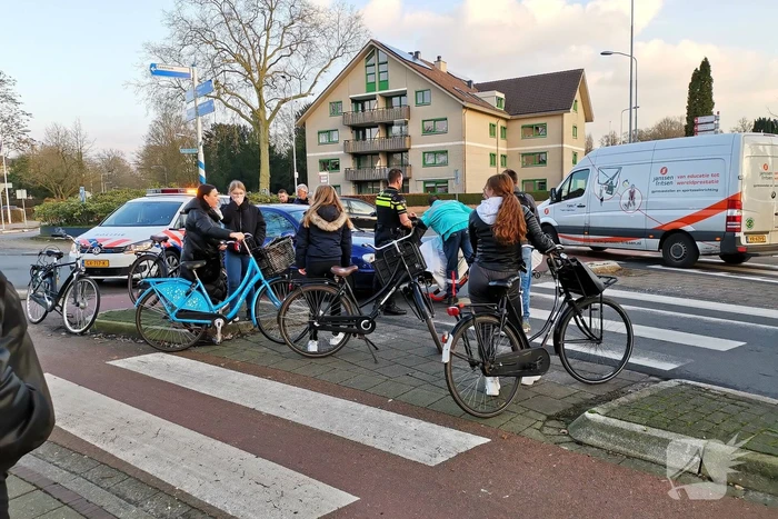 Fietser gewond na aanrijding met auto