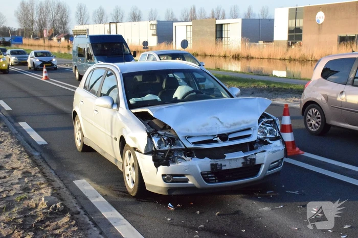 Forse schade na kop-staart aanrijding