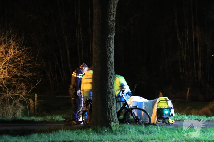 Fietser gewond na val
