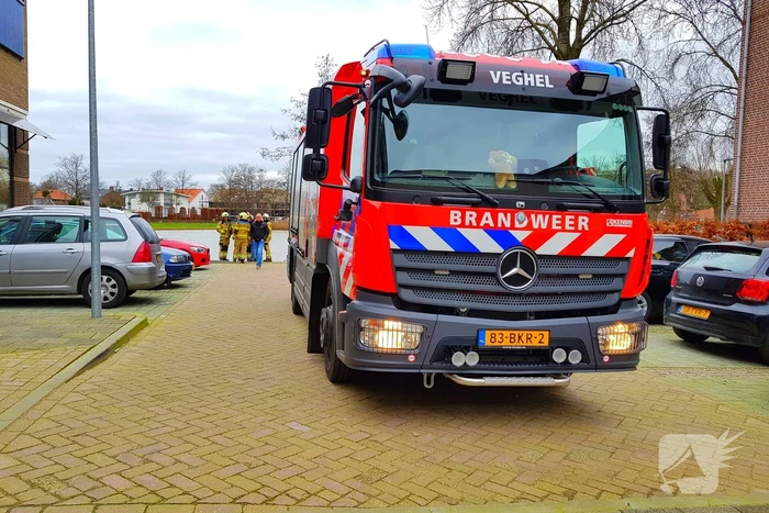 Zonnepanelen losgerukt door harde wind