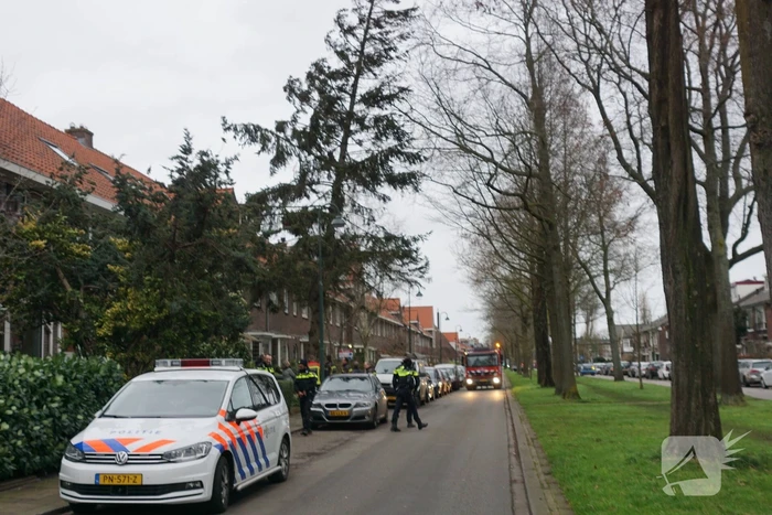 Boom dreigt om tevallen, bewoners halen auto's weg