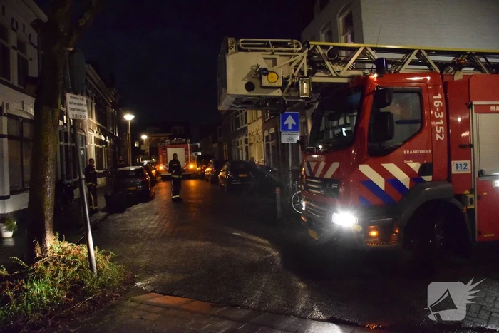 Waterlekkage door afgewaaide dakpannen