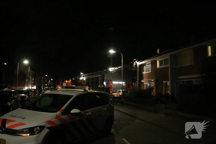 Dakrand los door harde wind