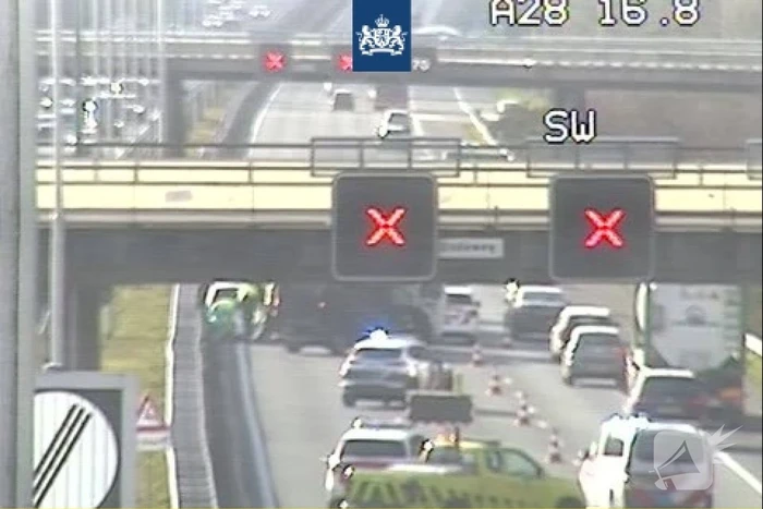 ongeval rijksweg a28 leusden