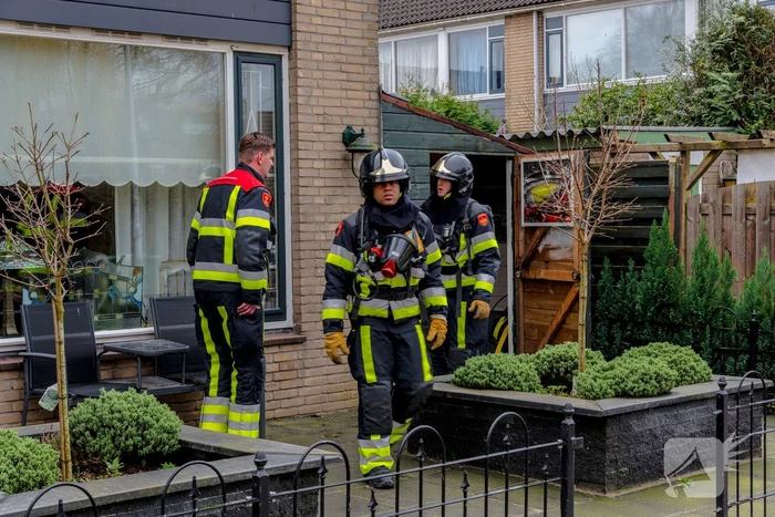 Persoon loopt brandwonden op na ontploffing