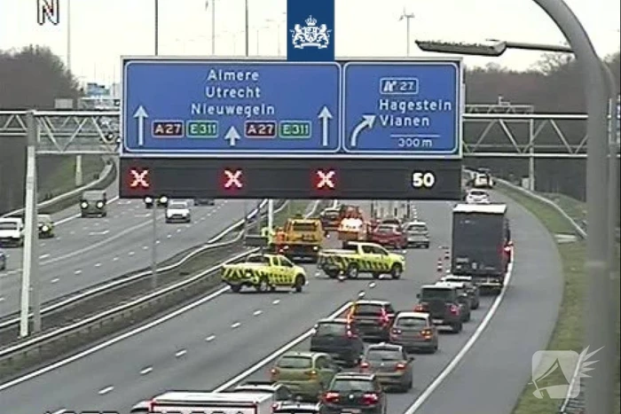 ongeval a27 hagestein
