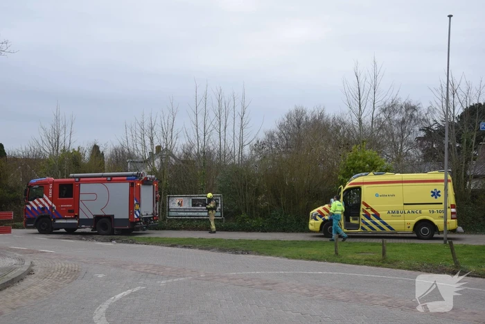 Persoon gewond door CO-vergiftiging Sakko tankstation