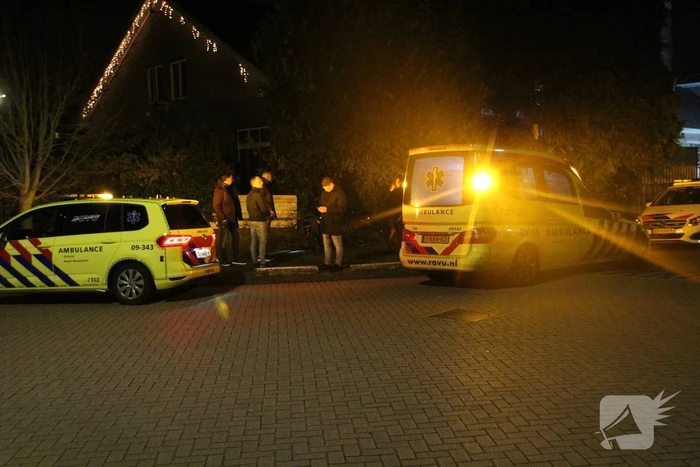 Dronken man gewond na valpartij
