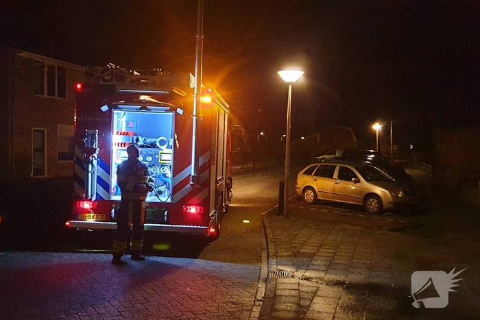 Olie in riool door kapotte auto