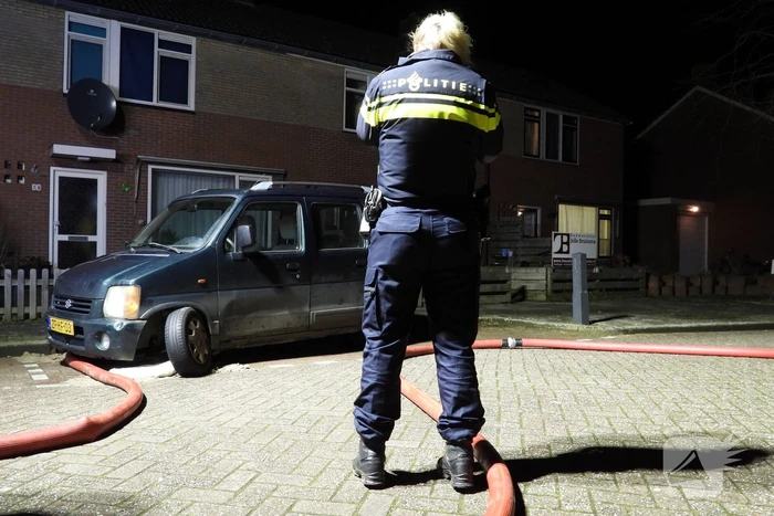 Olie in riool door kapotte auto
