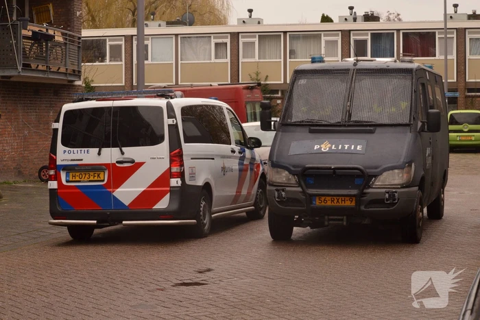 Grote inzet van hulpdiensten bij arrestatie