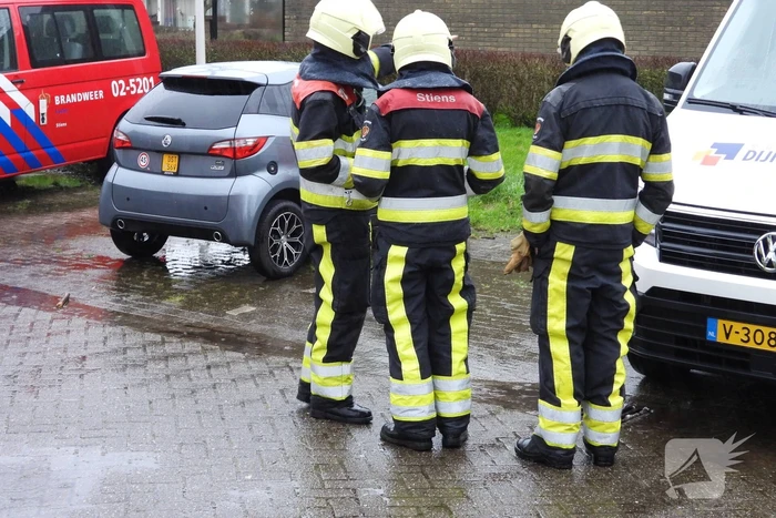 Stoepen overstromen door verstopte putten