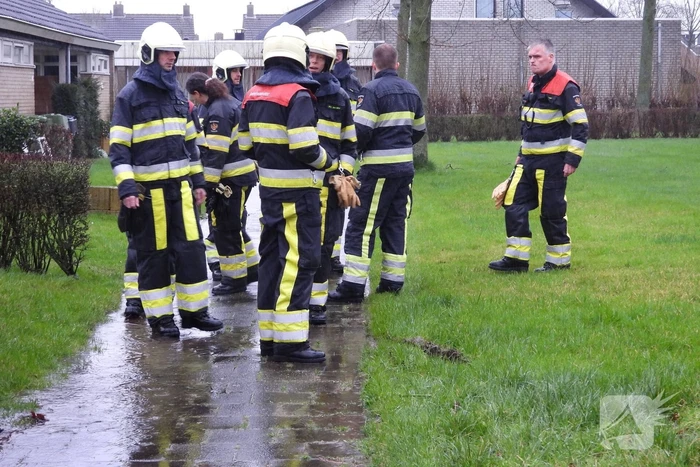Stoepen overstromen door verstopte putten
