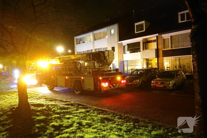 Schoorsteen brand blijkt loos alarm