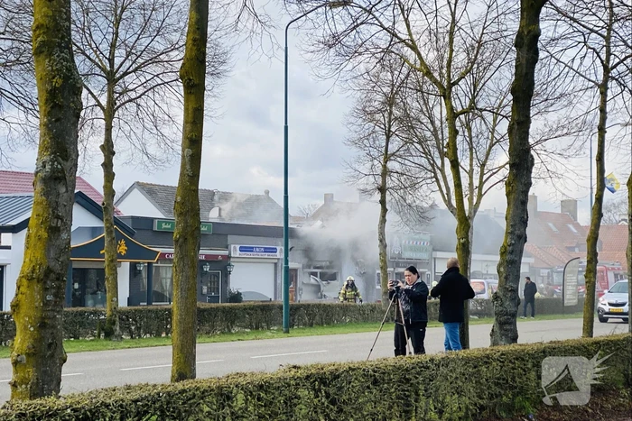 Uitslaande brand in Egyptisch shoarma-restaurant Amon