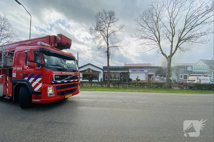 Uitslaande brand in Egyptisch shoarma-restaurant Amon