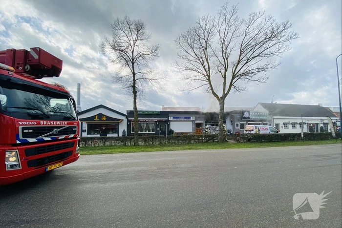 Uitslaande brand in Egyptisch shoarma-restaurant Amon