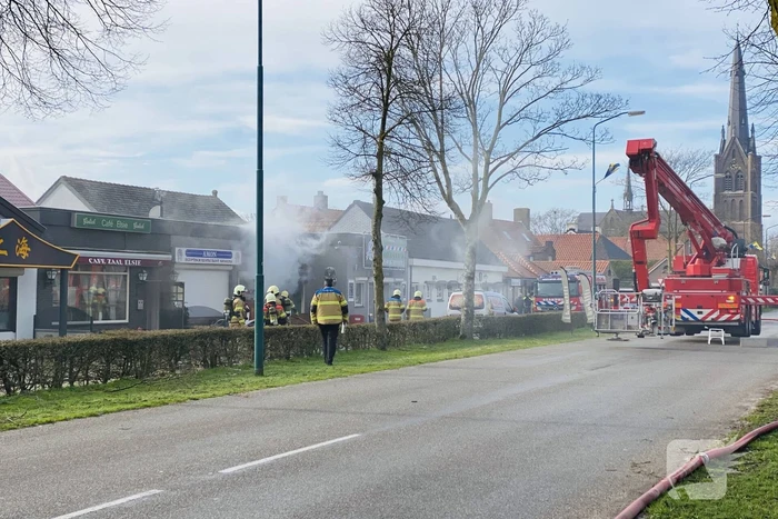 Uitslaande brand in Egyptisch shoarma-restaurant Amon