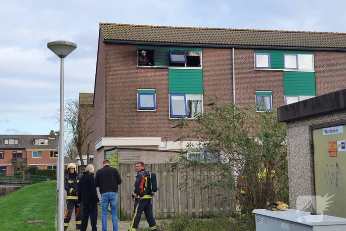 Veel schade aan woning na brand