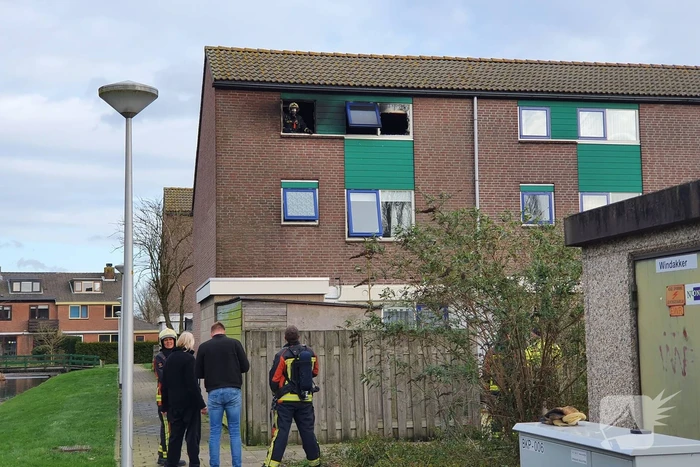 Veel schade aan woning na brand